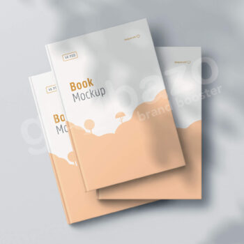 Hardbound Book Cover Mockup (pm-33)