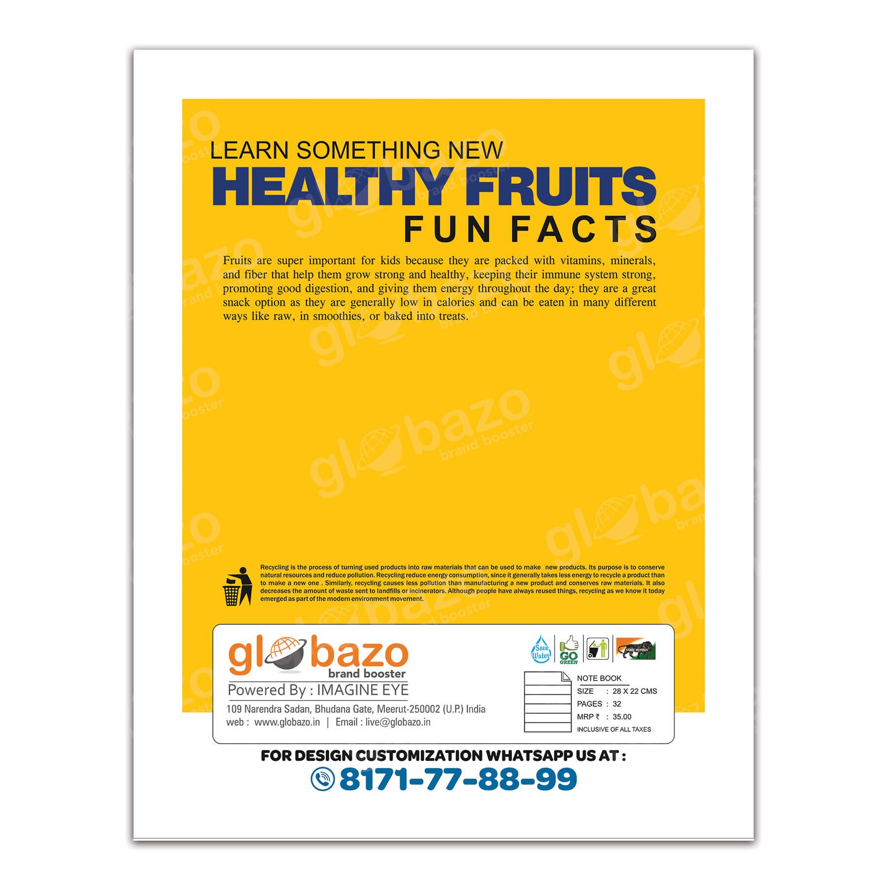 Healthy Fruits Notebook-16 - Image 3