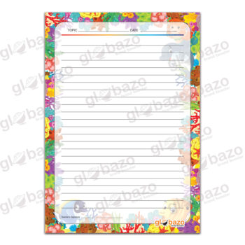 Floral A4 Designer Sheet-02