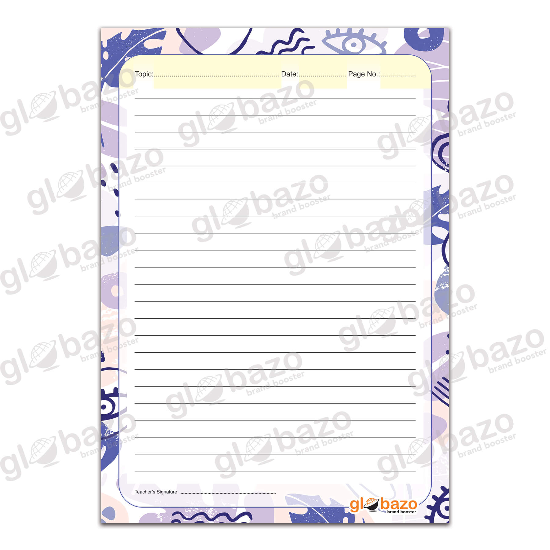 Pattern A4 Designer Sheet-18