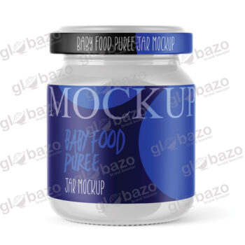 Clear Glass Baby Food Jar Mockup-pkg-328