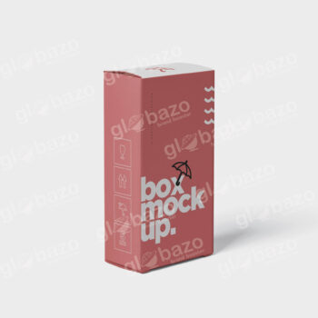 Box Mockup Long Vertical Rectangle Big Size View-pkg-372