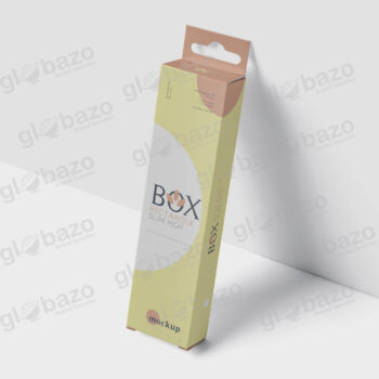 Box Mockup Rectangle Slim High With Hanger-pkg-381