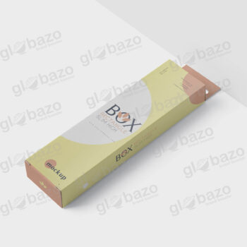 Box Mockup Rectangle Slim High With Hanger-pkg-382