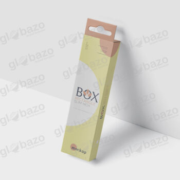 Box Mockup Rectangle Slim High With Hanger-pkg-384