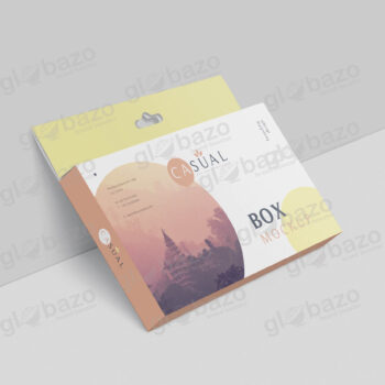 Box Mockup Wide Slim Rectangle Size With Hanger-pkg-395