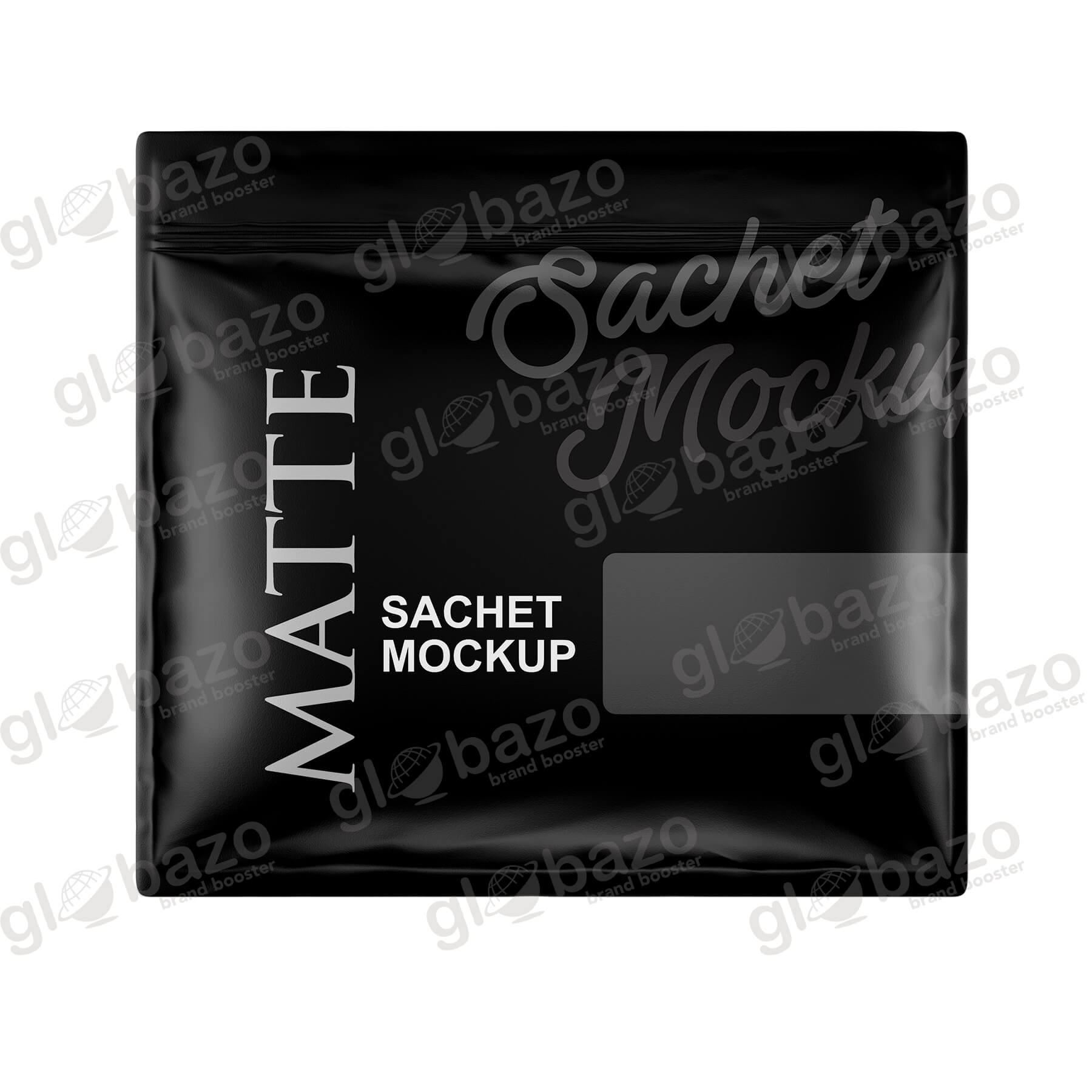 Matte Sachet Mockup (pkg-444)