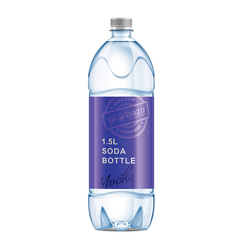 1.5L Soda Bottle Mockup (pkg-707)