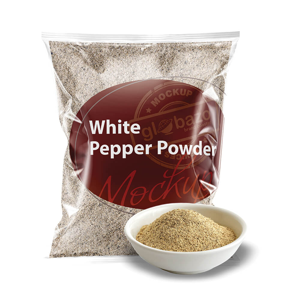 White Pepper Powder Mockup (pkg-730)