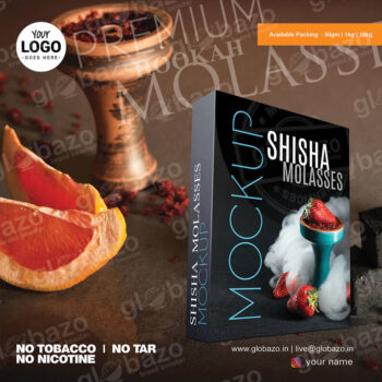 Grapefruit Shisha Molasses Mockup (sm-105)