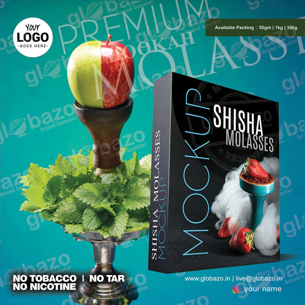 Apple Mint Shisha Molasses Mockup (sm-127)