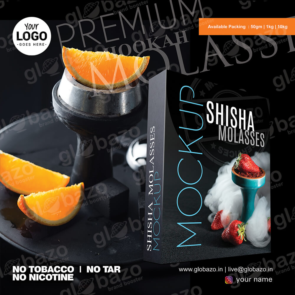 Orange Shisha Molasses Mockup (sm-134)