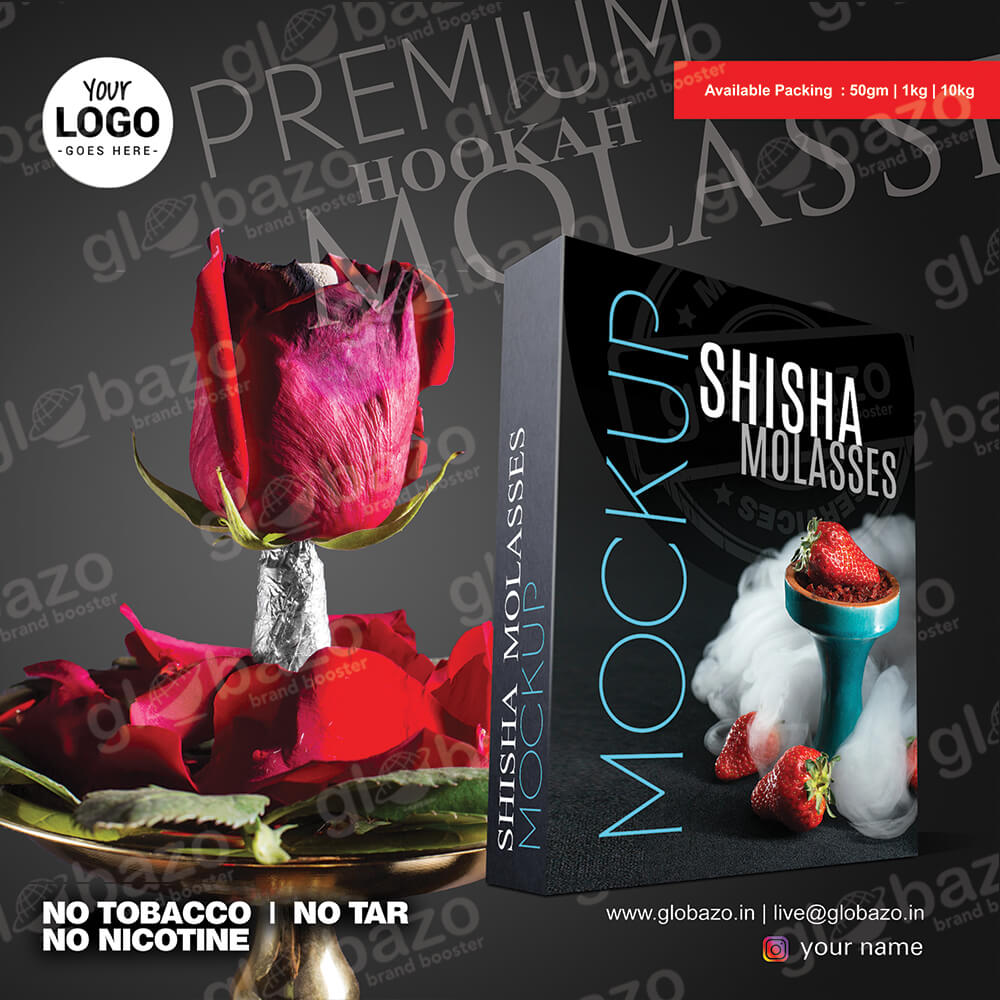 Rose Shisha Molasses Mockup (sm-95)