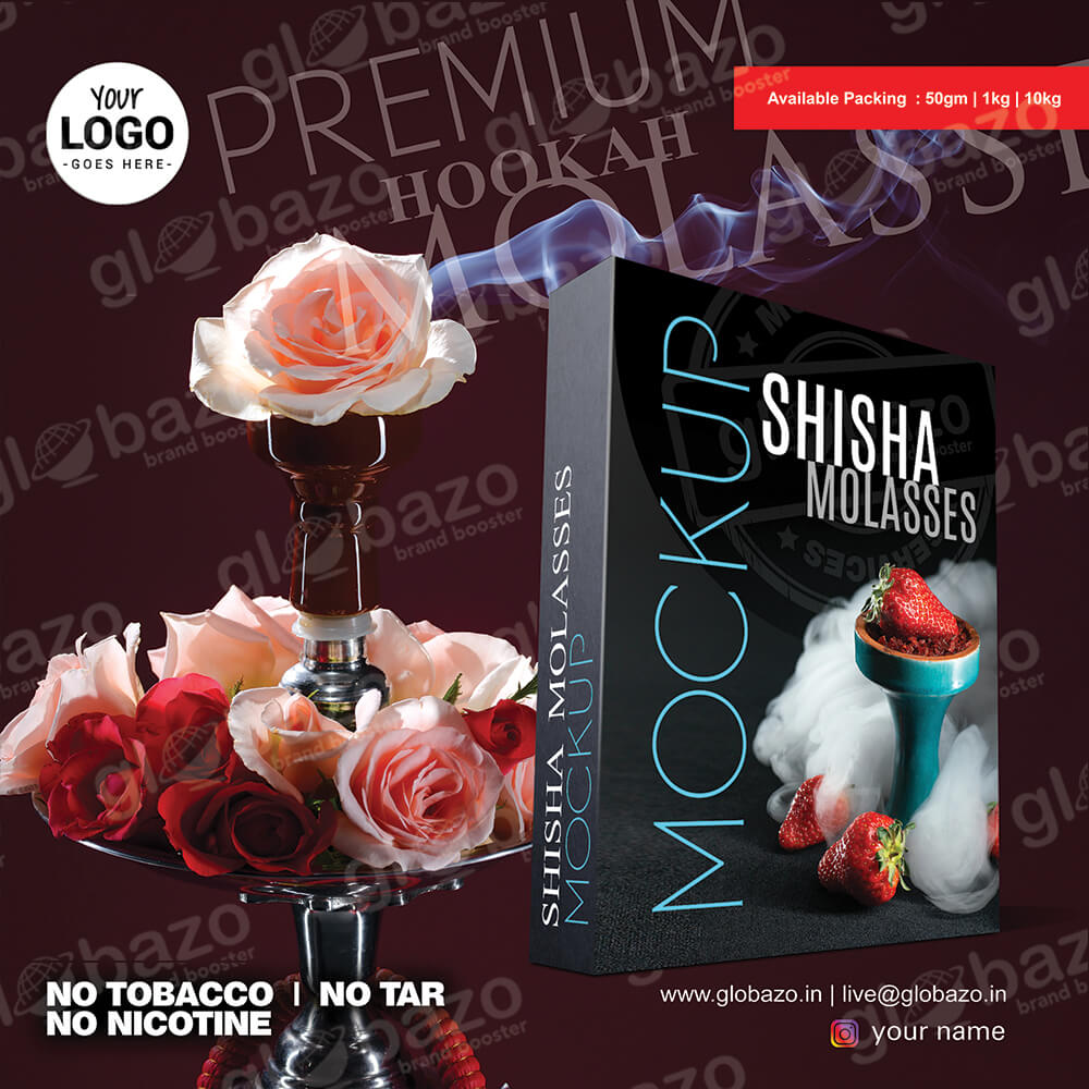 Rose Shisha Molasses Mockup (sm-96)