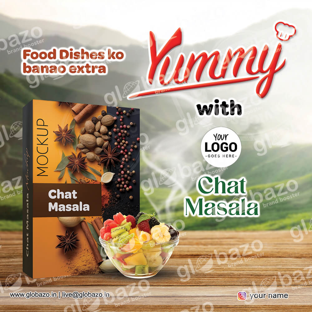 Chat Masala Paperbox Creative Mockup (sc-14)