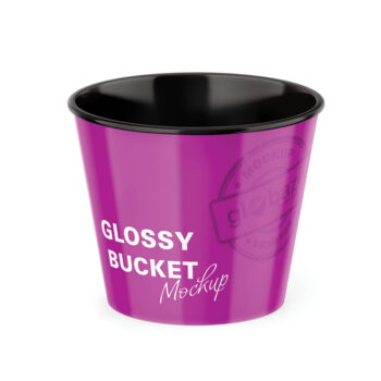 Glossy Bucket Mockup (pkg-1036)