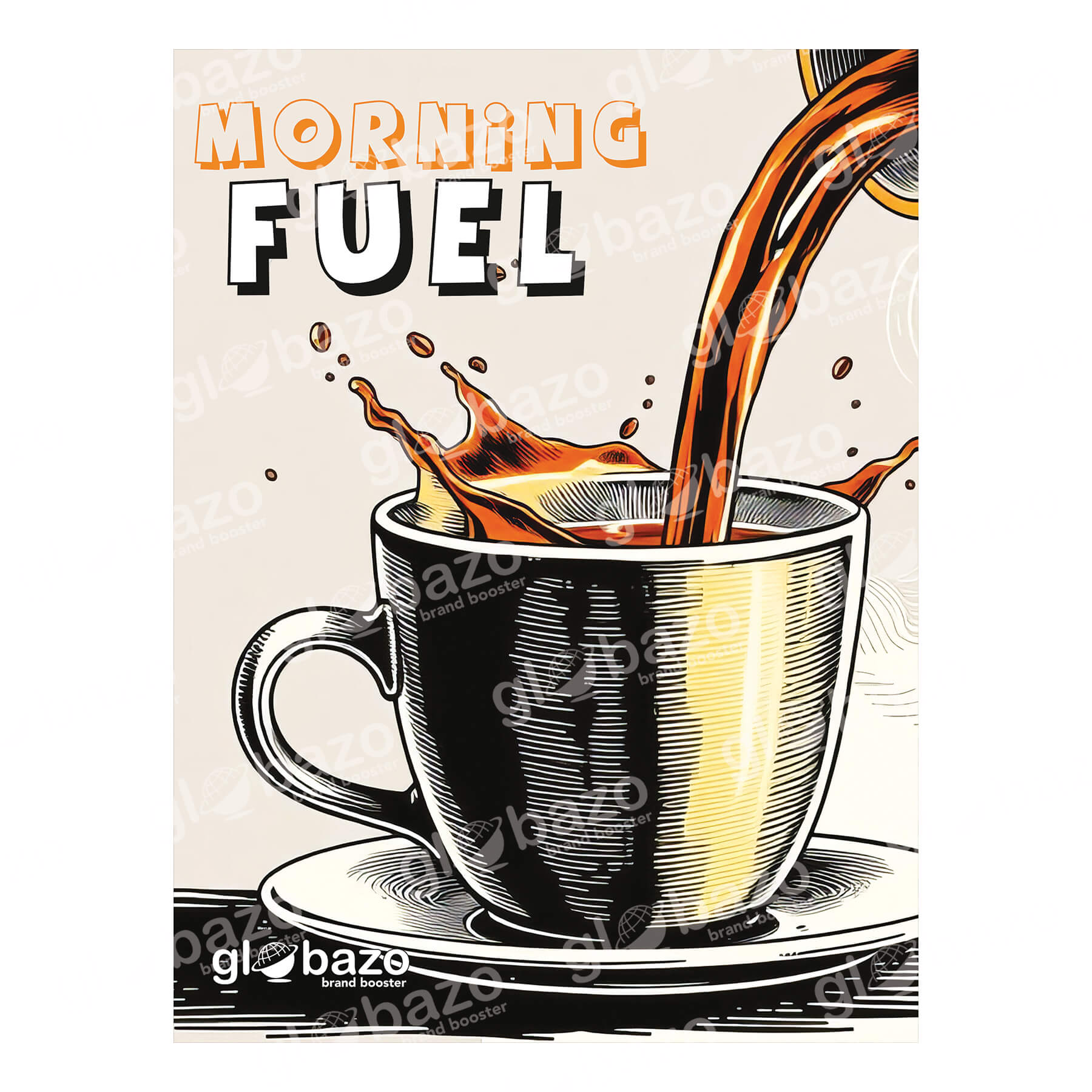 Perfect Morning Fuel Food Flex Design((3x4 feet)-42
