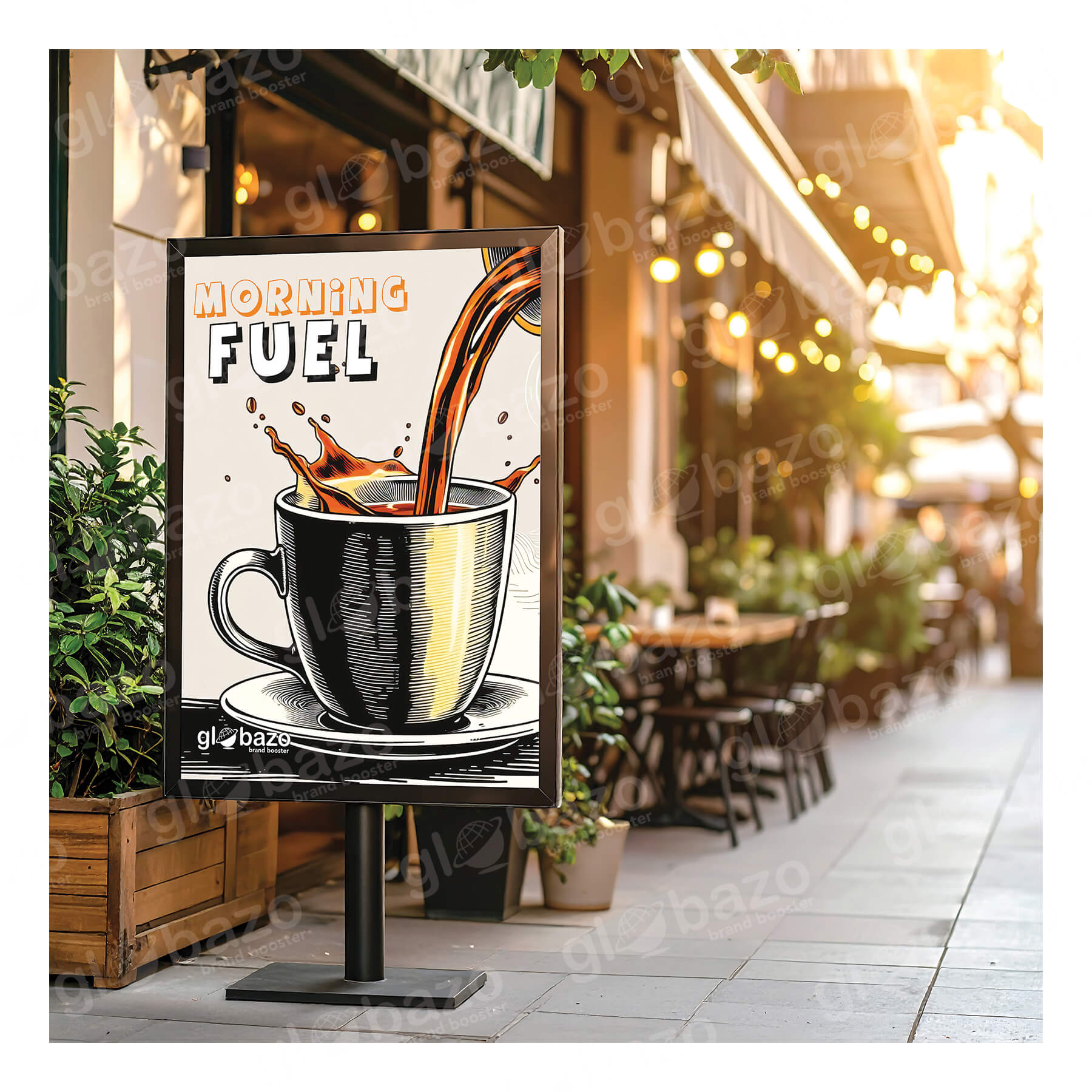 Perfect Morning Fuel Food Flex Design((3x4 feet)-42 - Image 2