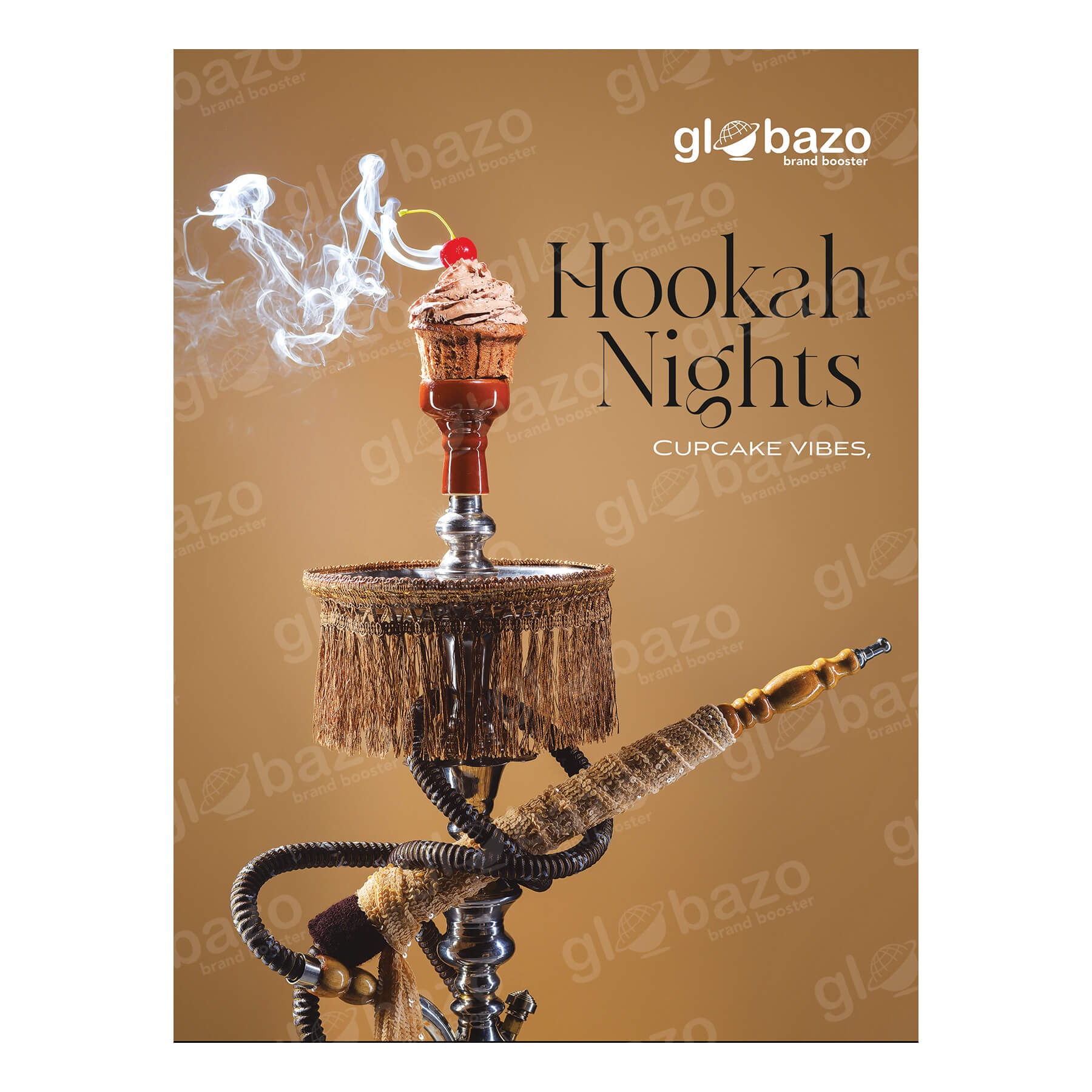 Hookah Nights Cupcake Flavor Flex Design (4x3 feet)-55