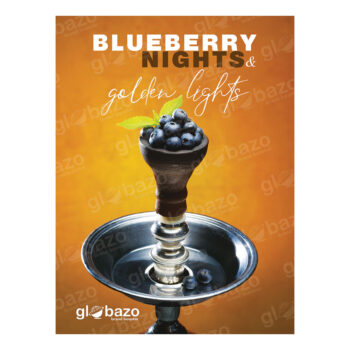 Blueberry Flavor Hookah Nights Flex Design (4×3 Feet)-57