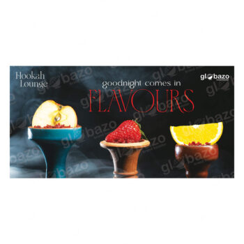 Fruit Flavour Hookah Lounge Flex Design (4×8 Feet)-30