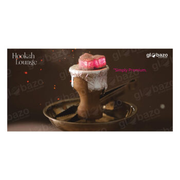 Luxury Hookah Lounge Premium Flex Design (4×8 Feet)-36