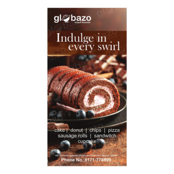 Premium Dessert & Bakery Standee Rollup Banner Flex Design (3×6 Feet)-03