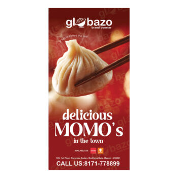 Hot & Delicious Momos Food Standee Rollup Banner Flex Design (3×6 Feet)-04