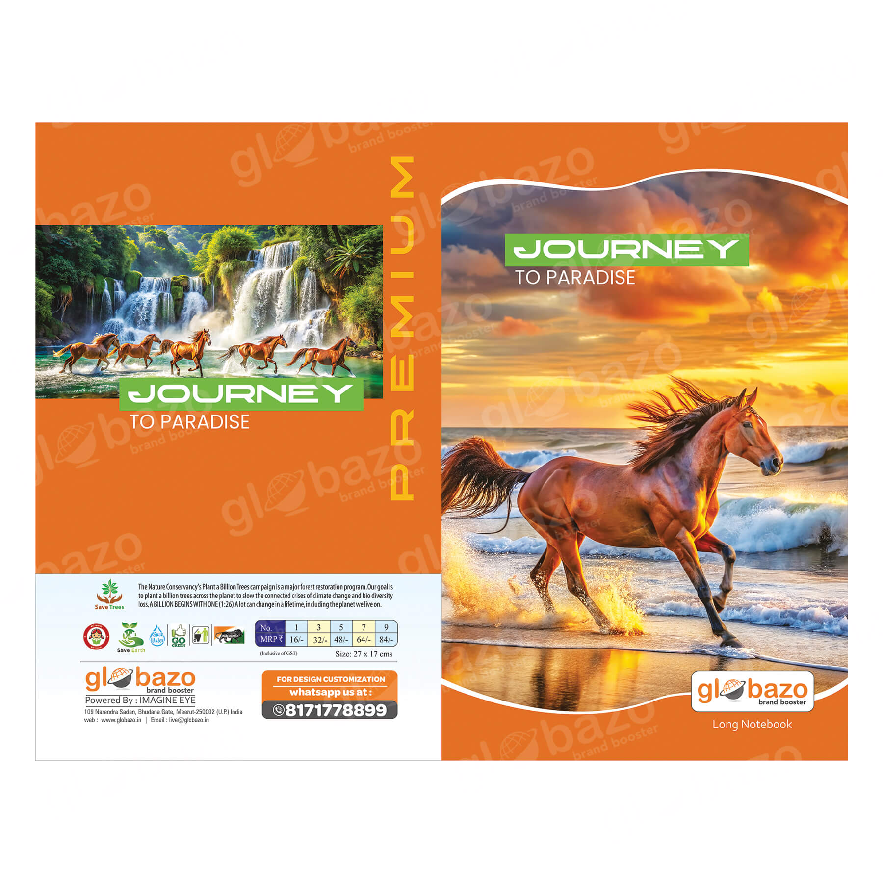 Horse Long Notebook-70 - Image 2