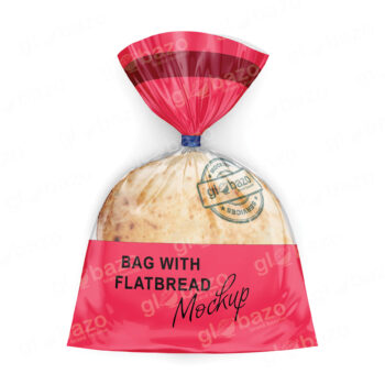 Bag With Flatbread Mockup (pkg-1041)