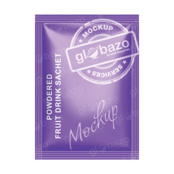 Powdered Fruit Drink Sachet Mockup (pkg-1051)
