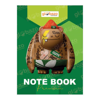 3D Cartoon Bear Notebook-105