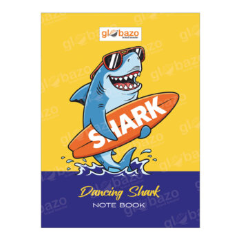 Cartoon Shark Notebook-107