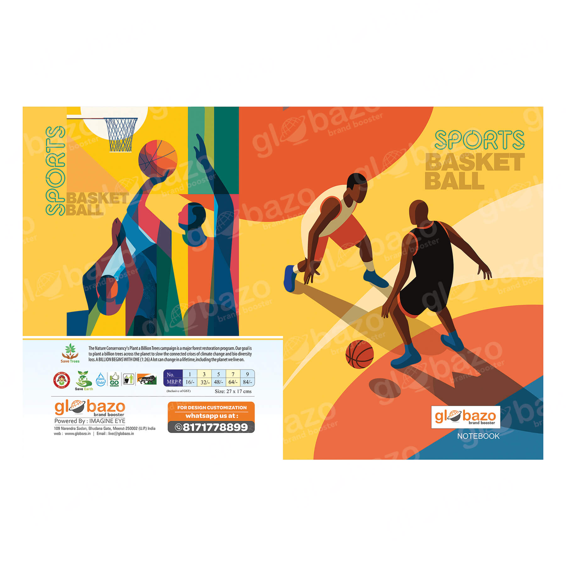 Basket Ball Notebook-110 - Image 2