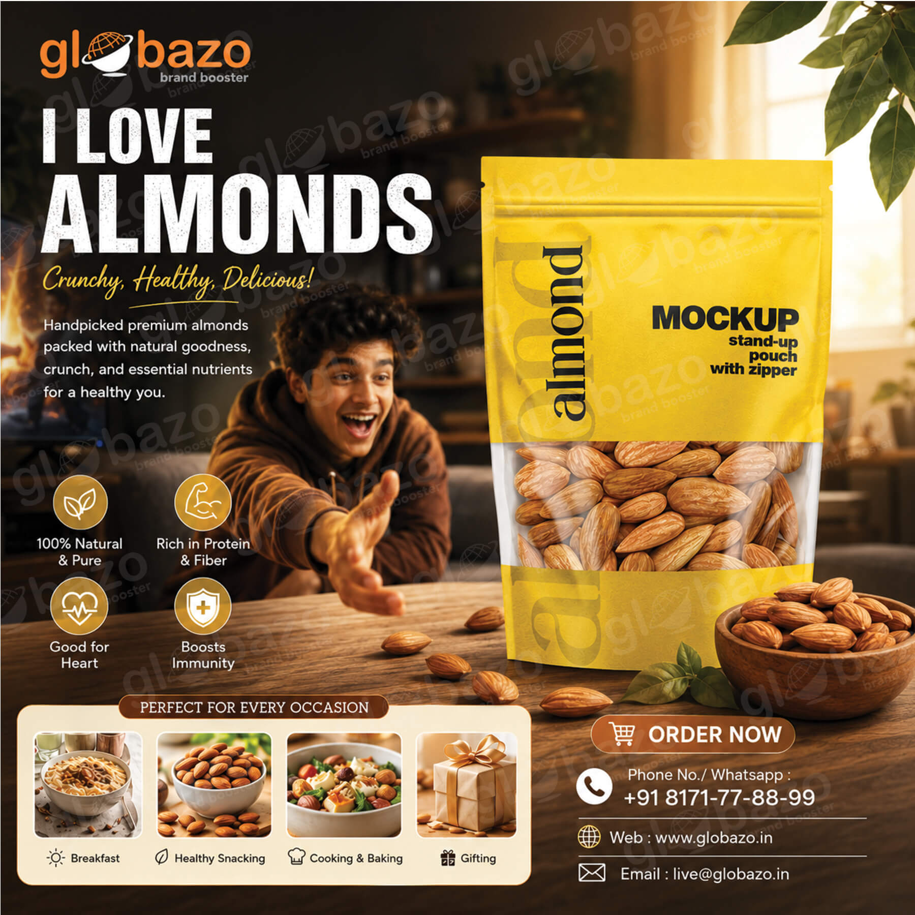 Almonds Pouch Creative Mockup (dm-10)
