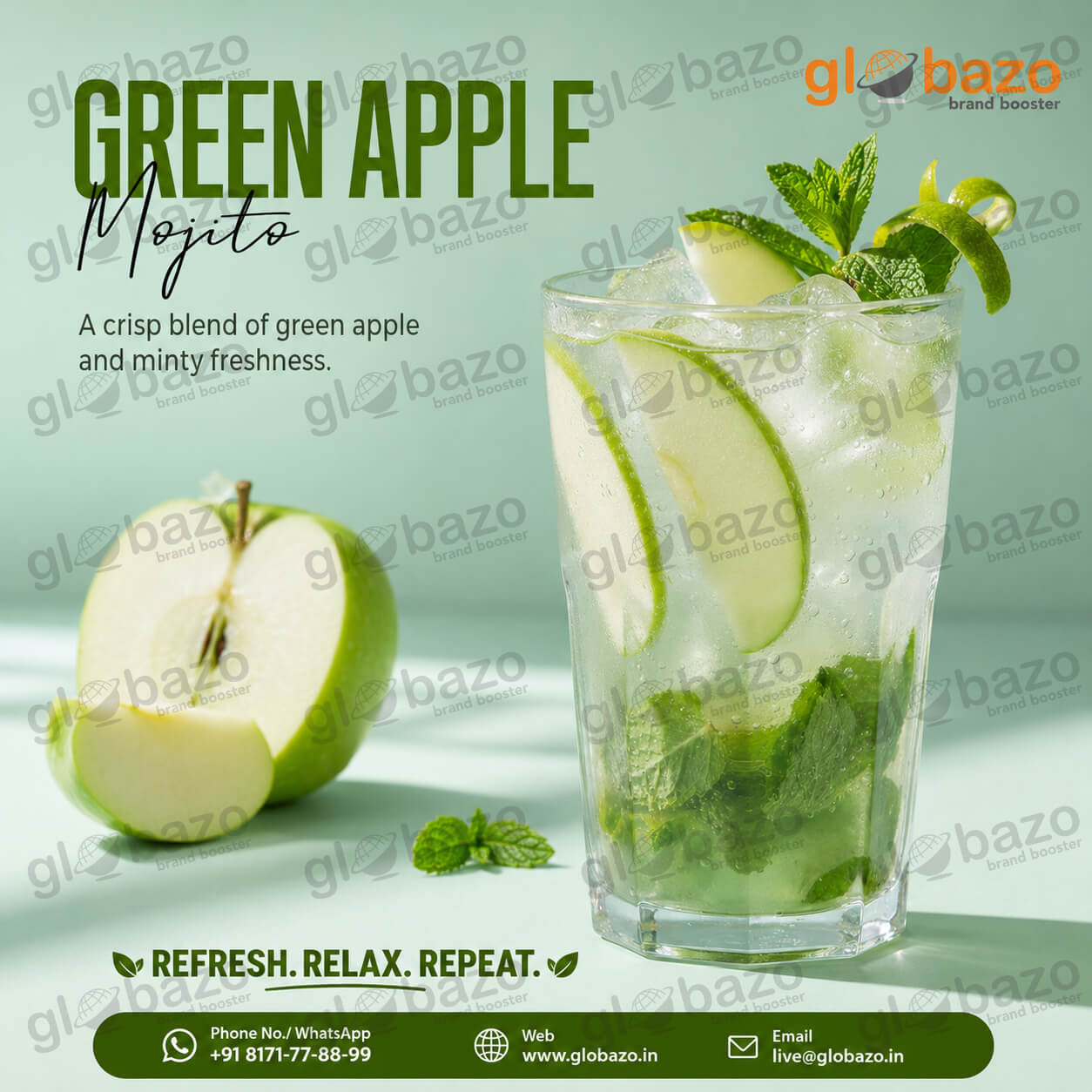 Greenapple Mojito (drinks-33)