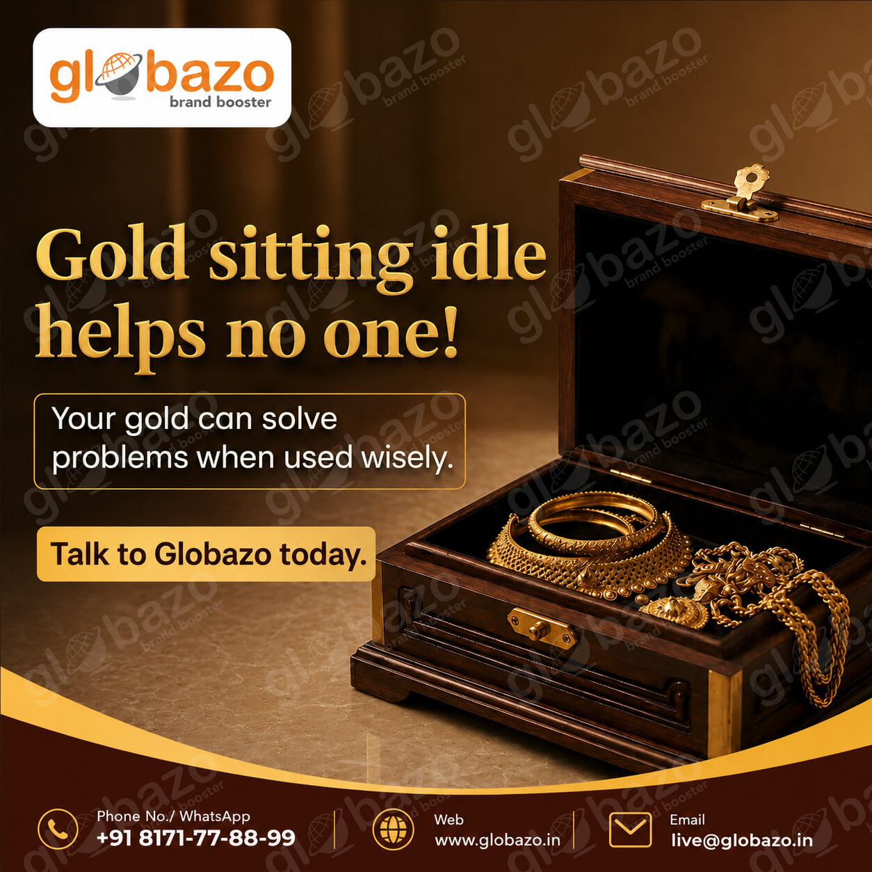 Gold Sitting Idle Helps No One (finance-40)