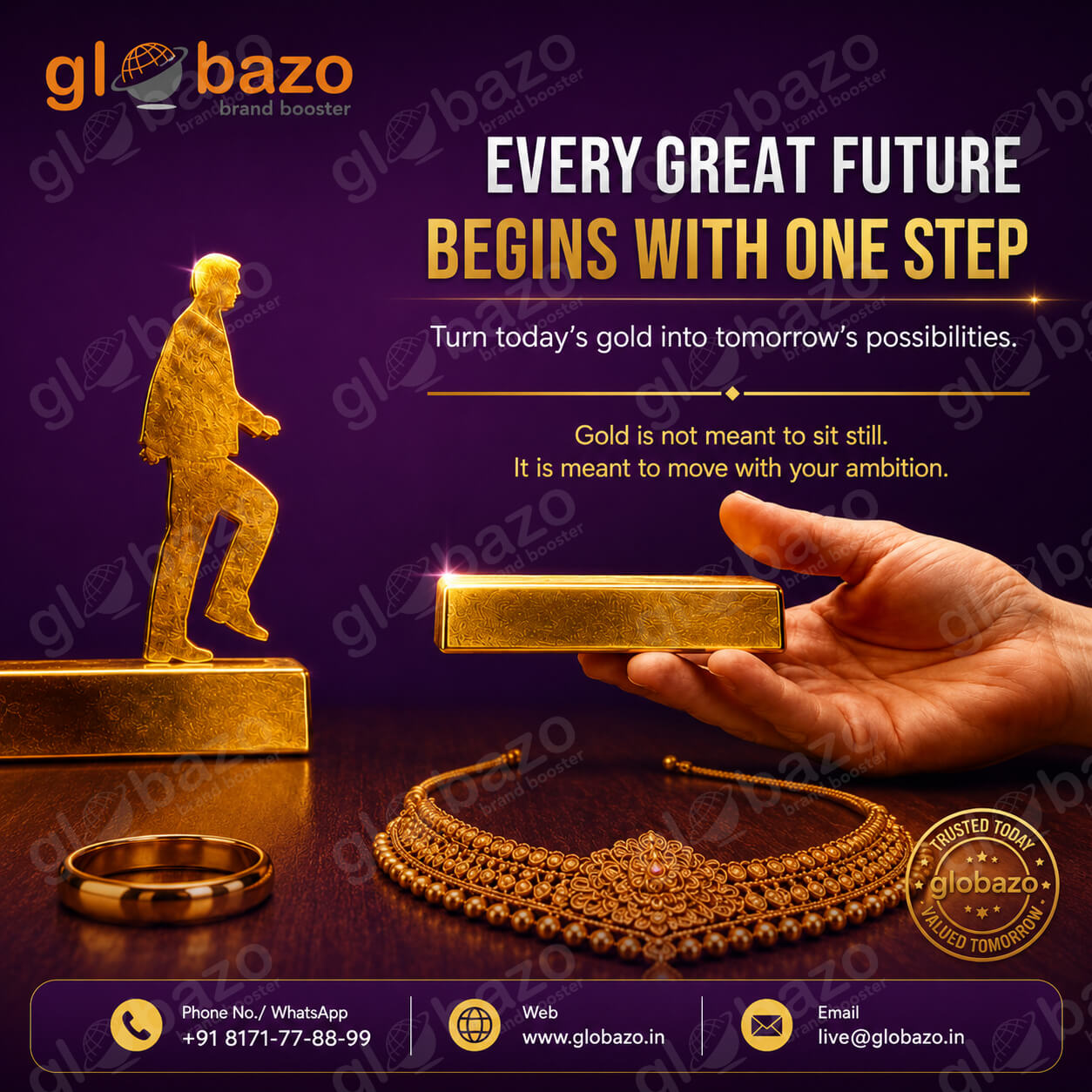 Great Future Begins with One Step. (finance-66)