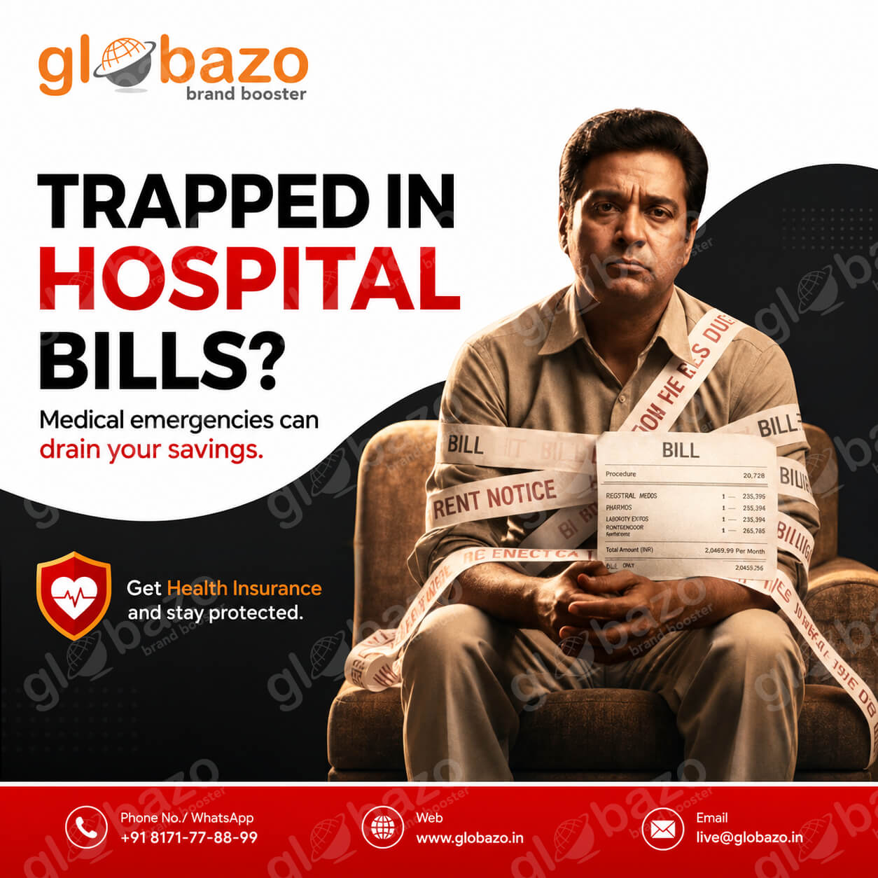 Trapped In Hospital Bills (finance-81)