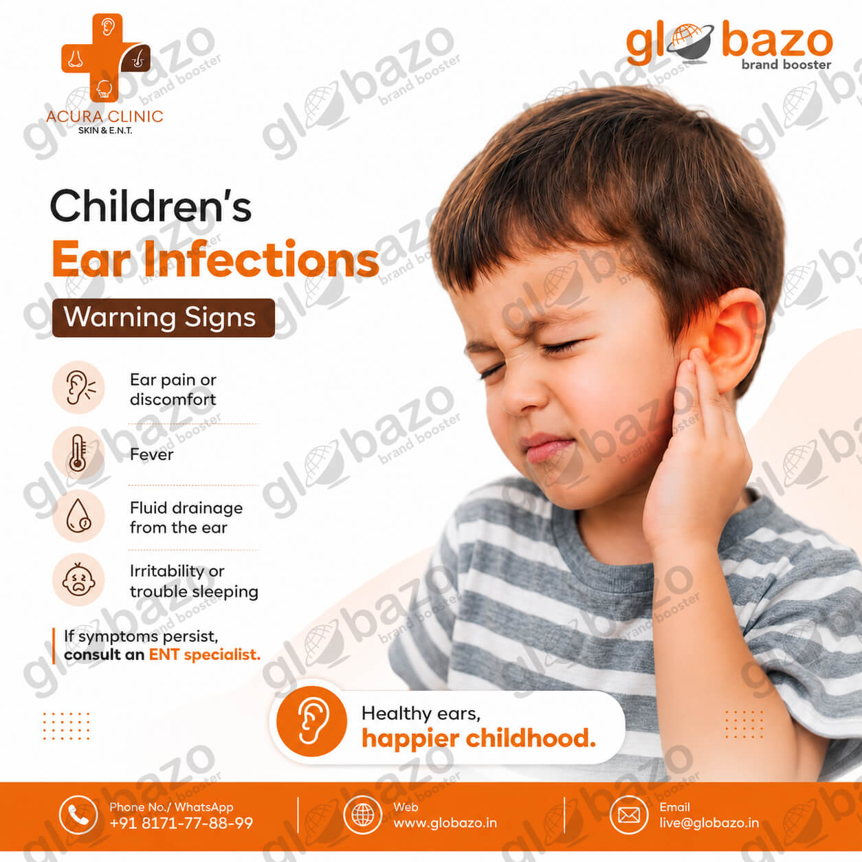 Child Ear Infection ENT Specialist (Health-160)