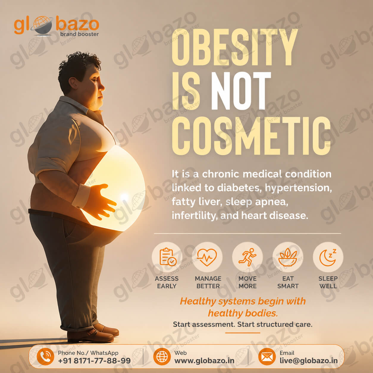 Obesity Not Cosmetic (Health-205)
