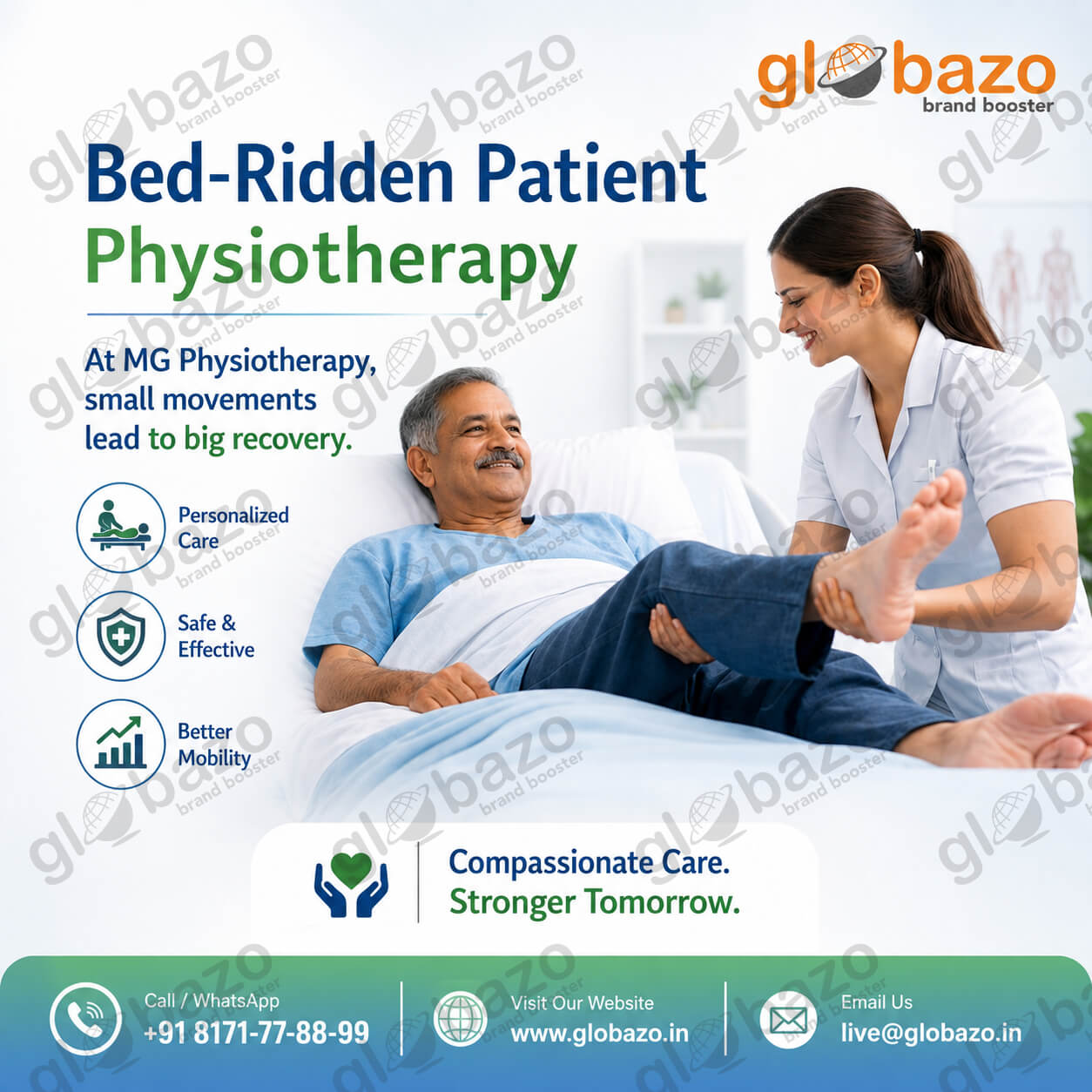 Bed Ridden Patient Physiotherapy (health-248)