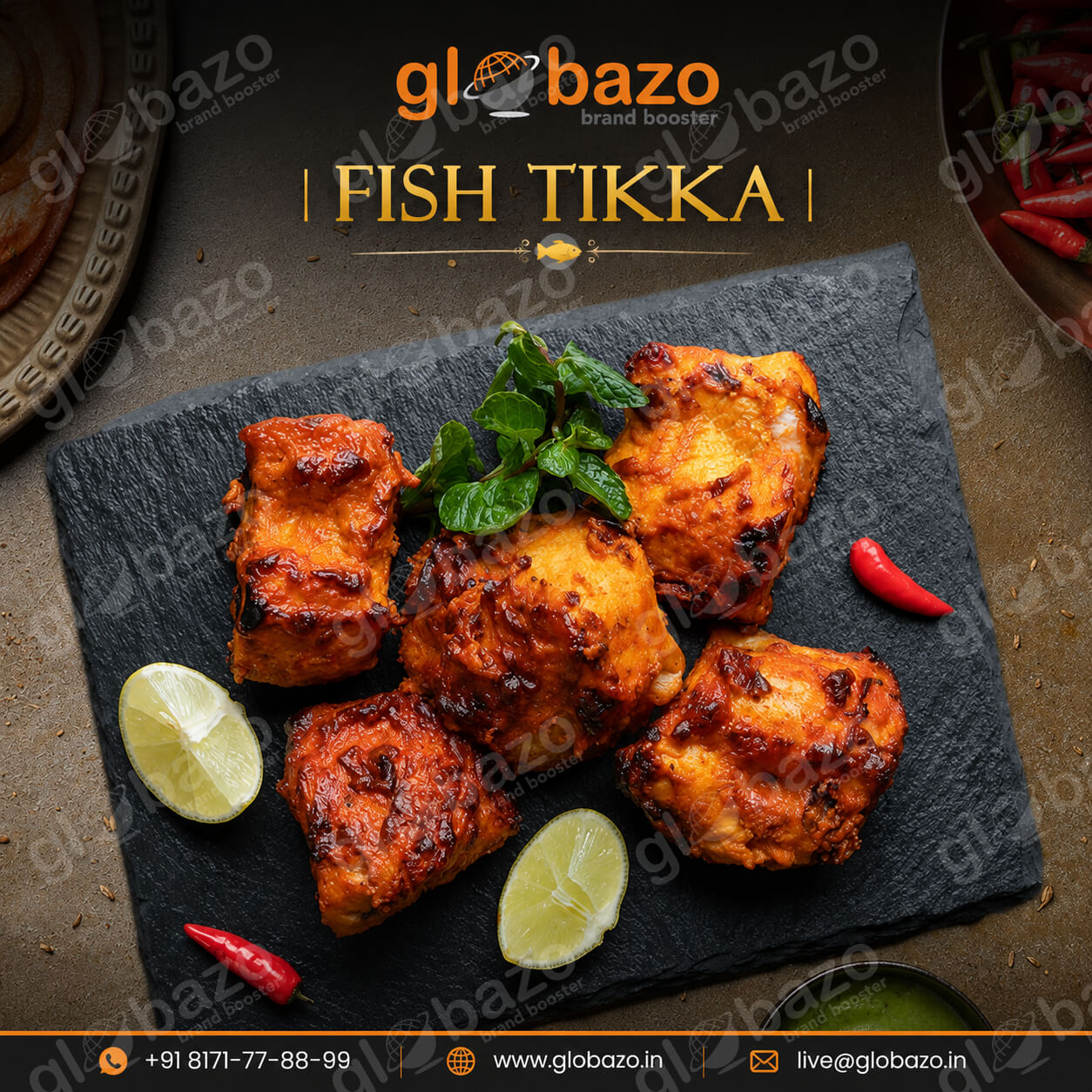 Fish Tikka (Snacks-212)