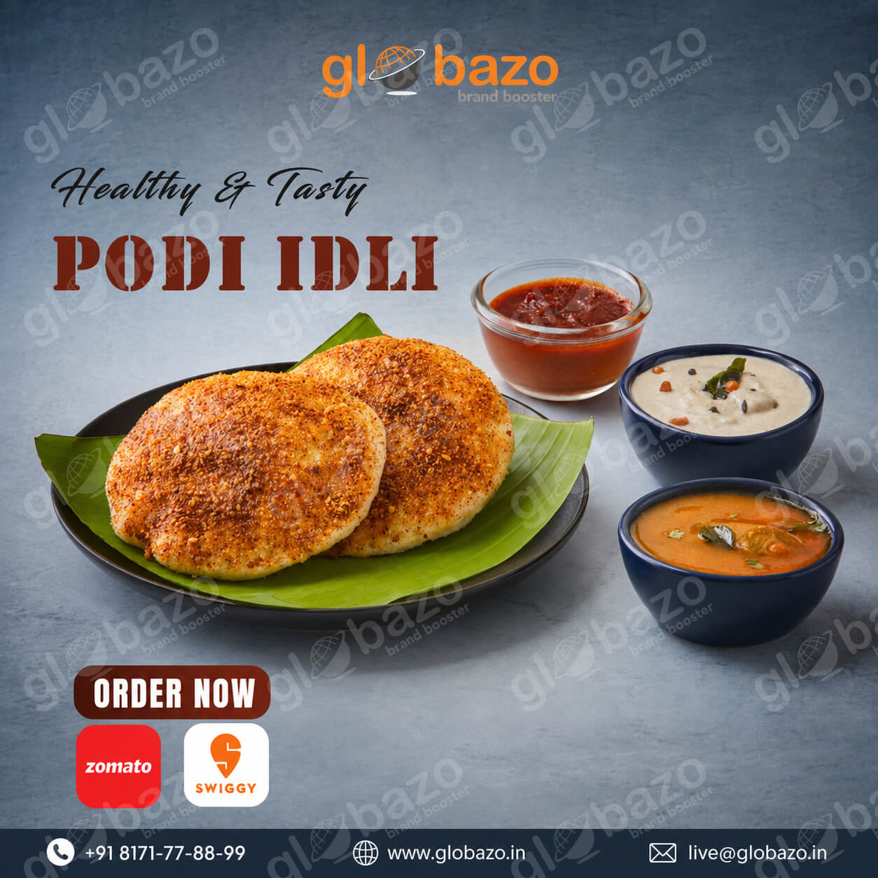 Podi Idli (South Indian-24)
