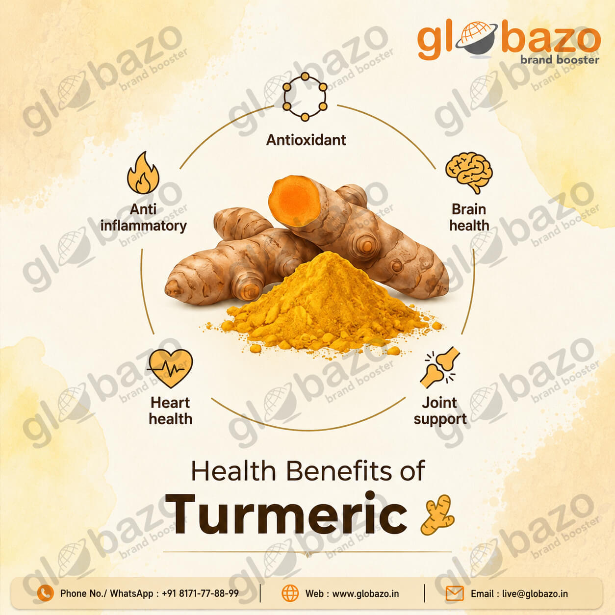 Turmeric Health Benefits (Spices-35)