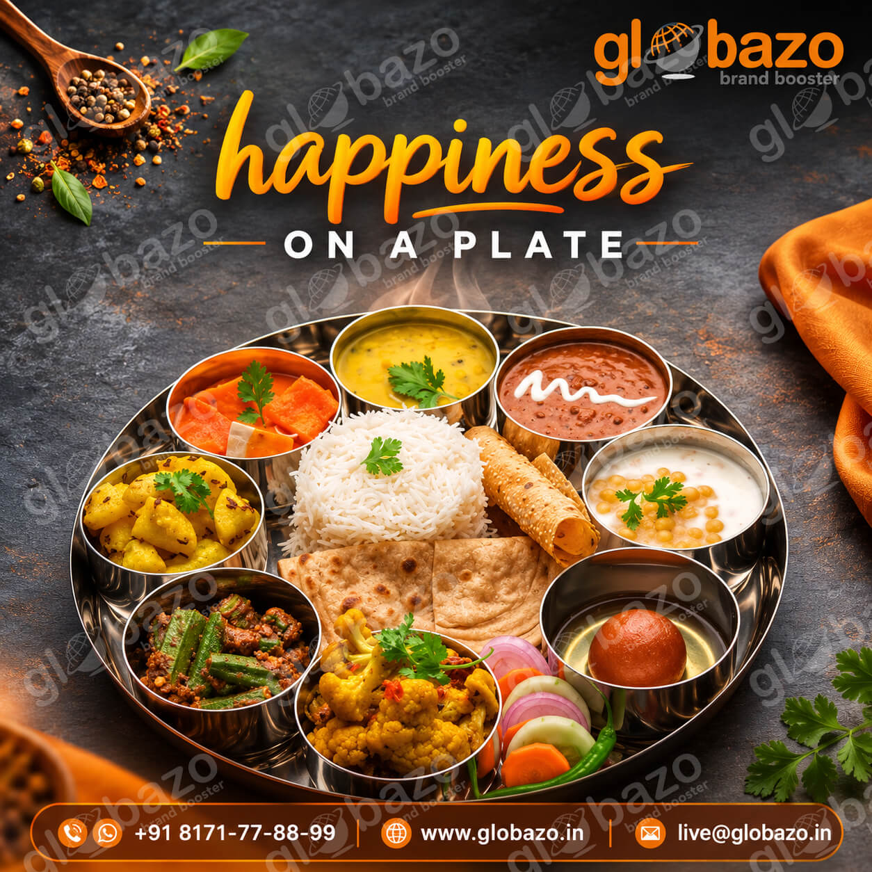 Vibrant Indian Veg Thali-23