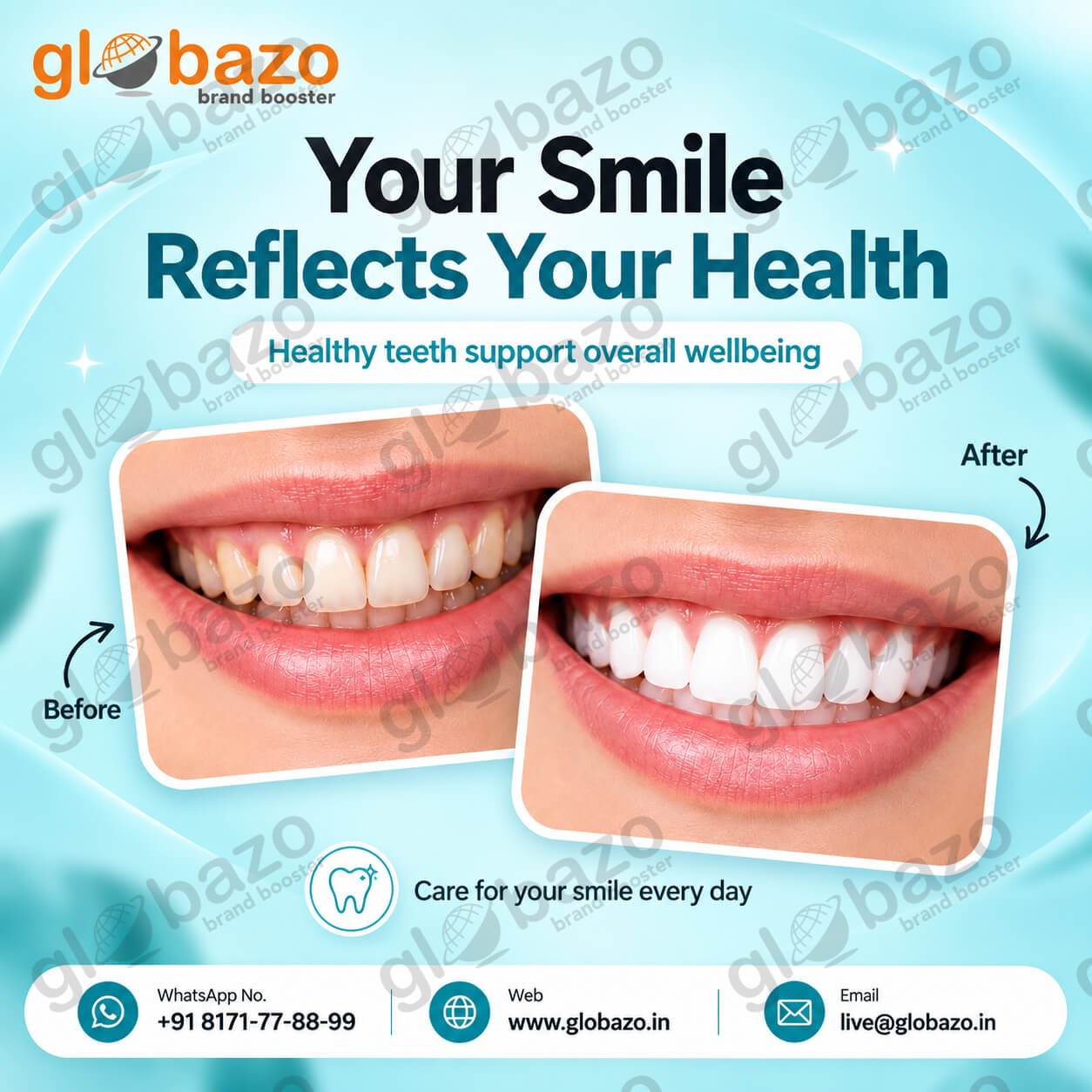 Smile Reflects Your Health (health-355)