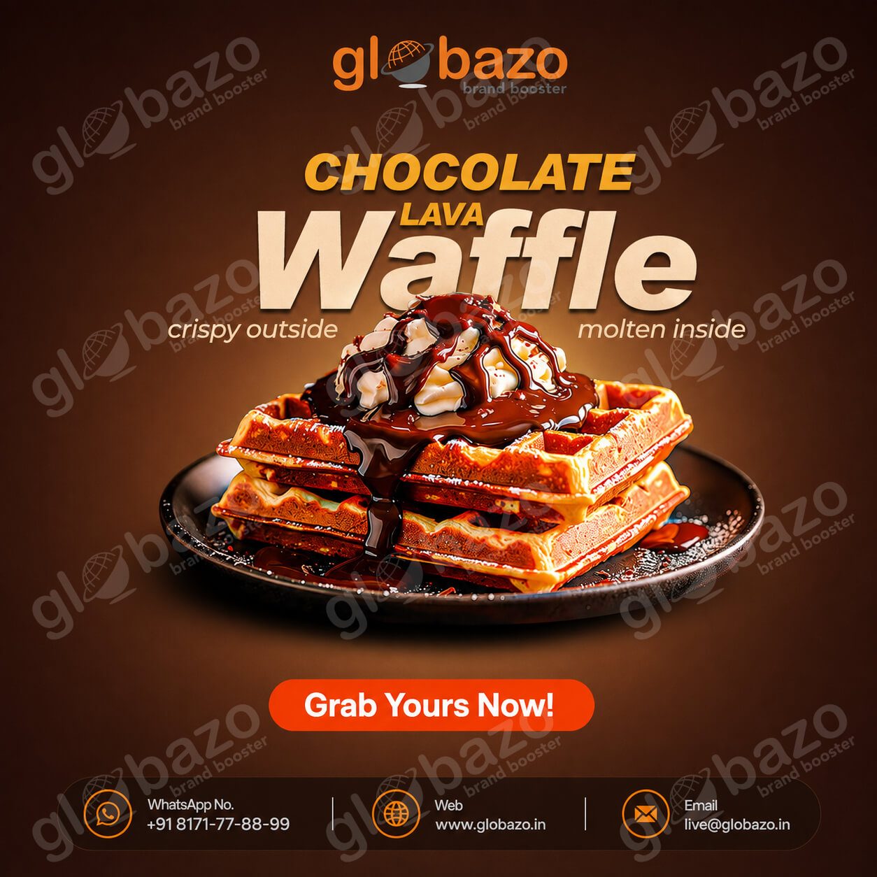 Chocolate Lava Waffle (sw-109)