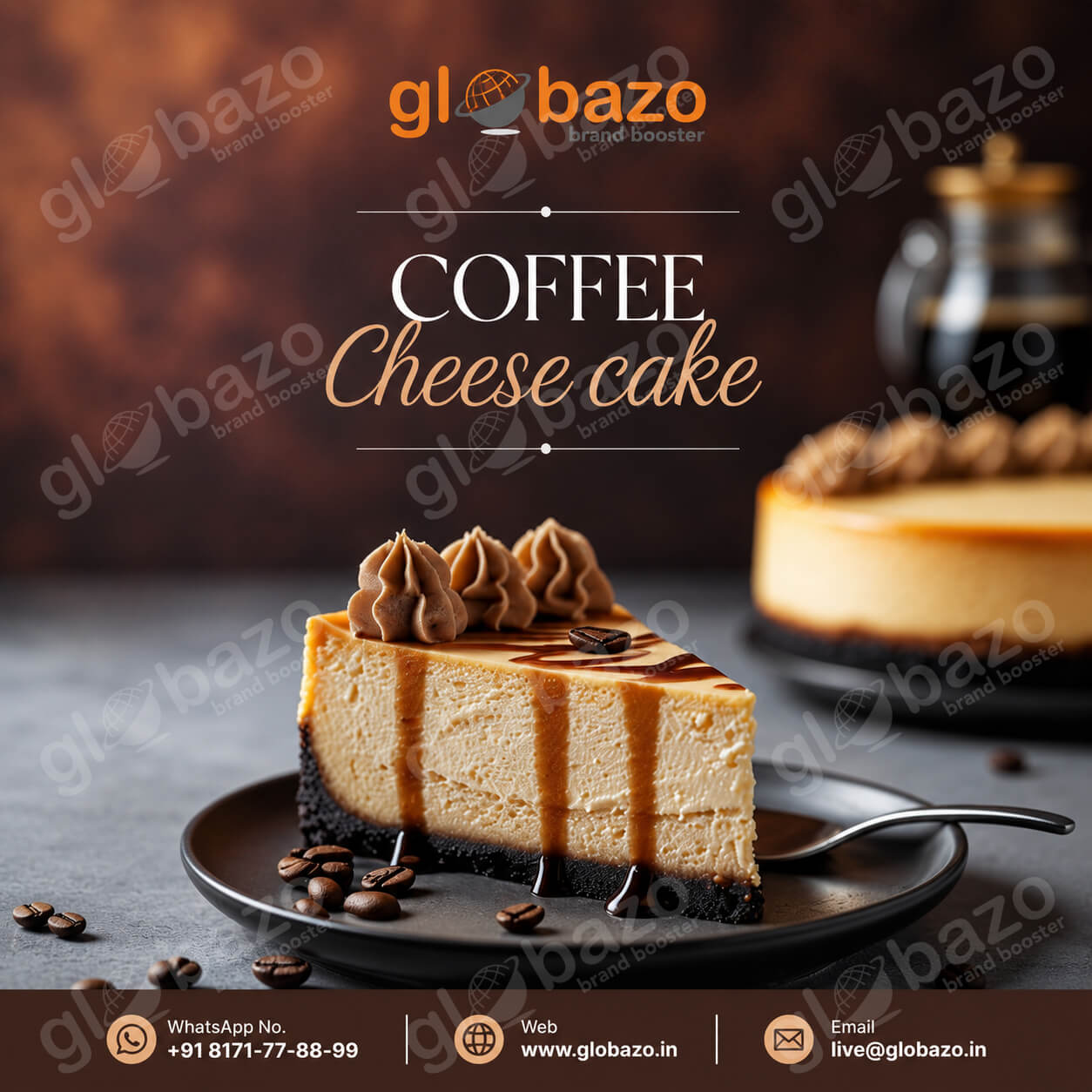 Coffee Cheese Cake (sw-117)
