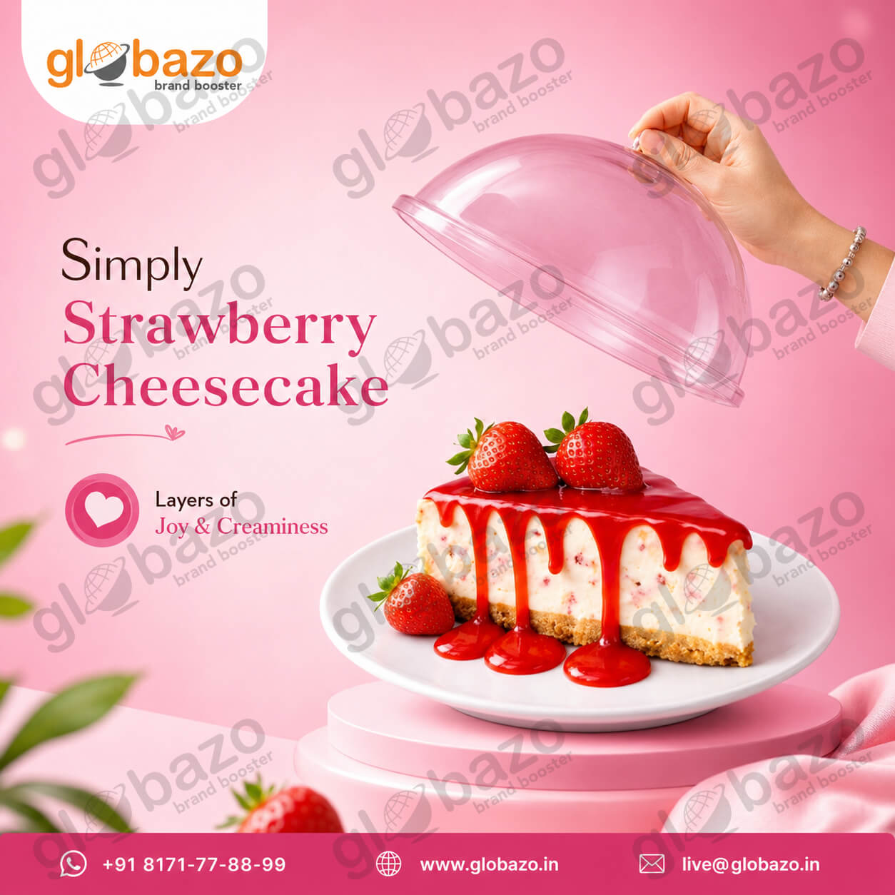 Strawberry Cheese Cake (sw-121)